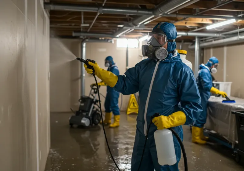 Basement Sanitization and Antimicrobial Treatment process in Honolulu, HI
